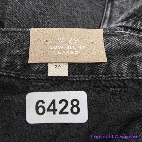 NEW Madewell Low-Slung Straight Cargo Jeans‎ in Ranney Wash, 29 - Picture 14 of 16